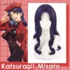 Uwowo Anime Wig Neonn Genesiss Eevangelion Cosplay Kkatsuragi Misatoo Wig -Uwowocosplay Shop 3454