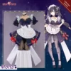 Exclusive Uwowo Game Genshin Impact Mona Maid Fanart Ver Cosplay Costume -Uwowocosplay Shop 345435