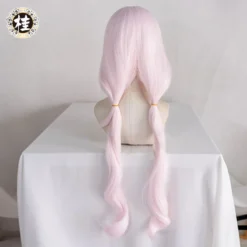 UWOWO Nekopara Vanilla Cosplay Wig 80cm Long Twin-tail Light Pink Hair Matte Synthetic Heat Resistant Fiber -Uwowocosplay Shop 3 19278e76 9d73 4048 b7f0 47ac2eaea8bf