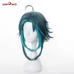 Uwowo Genshin Impact Cosplay Wig Xiao Wig Short Light Green Hair -Uwowocosplay Shop 3 1da9e7fc 7d84 4357 ac63 c336203901f6