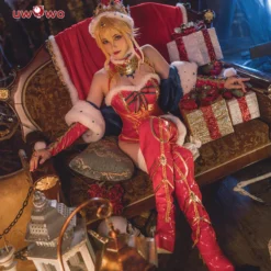 Exclusive Authorization Uwowo X Sakiyamama Fate Grand Order/FGO Fanart Artoria Pendragon Christmas Ver Holiday Cosplay Costumes -Uwowocosplay Shop 3 3b153b59 c2f9 431c 9cf4 a186bff3416e