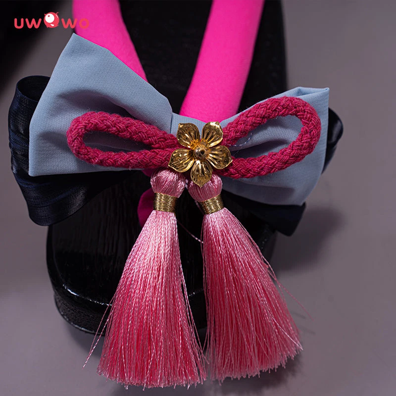 Uwowo Game Genshin Impact Kamisato Ayaka Frostflake Heron Cosplay Shoes 7 Uwowo Game Genshin Impact Kamisato Ayaka Frostflake Heron Cosplay Shoes - Image 5