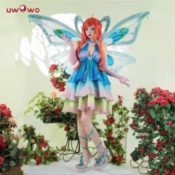 Uwowo Cosplay Bloom Enchantix Cosplay Princess Fairy Wings Winx Cosplay Clubb Costumes