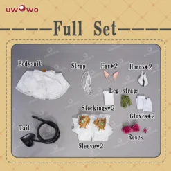 Uwowo Game Dungeon Fighter DNF Fanart: Battle Mage Demon Little Devil Loli Cute Cosplay Costume -Uwowocosplay Shop 3 5