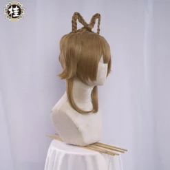 Uwowo Game Genshin Impact Yaoyao Cosplay Wig 25cm Brown Short Hair -Uwowocosplay Shop 3 54326788 db44 4bde a643 6f6f2fc60157