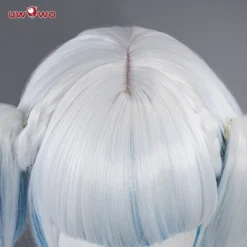 Uwowo Vtuber Gawr Gura Wig Myth New Party Outifit Dress Cosplay Blue And White Wig -Uwowocosplay Shop 3 5c0e00aa 51c4 4285 bf08 147828422bef