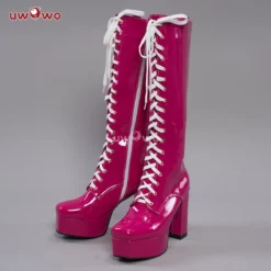 Uwowo Cosplay Shoes Universal Shoes Boots Black Blue White Rose High Tube Boots -Uwowocosplay Shop 3 6d682449 3f30 4fdd 9061 7abc4e8e589f