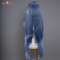 Uwowo Genshin Impact Cosplay Wig Layla Cosplay Wig Gradient Blue Long Hair -Uwowocosplay Shop 3 82425c80 7608 4818 9229 14507a6962ee