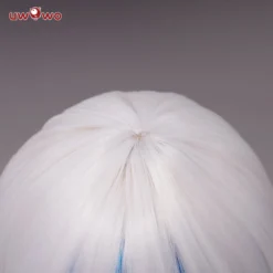 Uwowo Cosplay Gawr Gura Cosplay Wig Tail Shark GAWRGURA 40cm White Blue Gradient Wig -Uwowocosplay Shop 3 8952936e 5d40 4315 8163 b22a6a5b6ef8