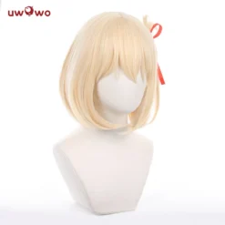 Uwowo Anime Lycoris Recoil Cosplay Wig Nishikigi Chisato Cosplay Wig Short Hair -Uwowocosplay Shop 3 8f93452e fec0 47e9 bf0f c7026f290520