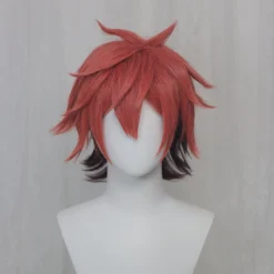 Uwowo Twisted-Wonderland Ace Trappola Cosplay Wig Heartslabyul 30cm Brown Red Black Short Hair -Uwowocosplay Shop 3 961b2244 6c7d 42a1 a193 0621f161435c