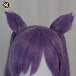 Uwowo Game Genshin Impact Keqing Driving Thunder Cosplay Wig Yuheng Of The Liyue Qixing 80cm Purple Gray Gradient Twin Tail Hair -Uwowocosplay Shop 3 b9f647e2 34e3 49c1 b62e 8f9bfa3c54f5