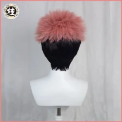 Uwowo Jujutsu Kaisen Yuji Itadori Cosplay Wig 28cm Pink&Black Short Hair -Uwowocosplay Shop 3 efe99110 1825 4b0d b696 1c877636ace5