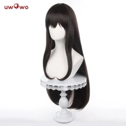 Uwowo Anime Lycoris Recoil Cosplay Wig Inoue Takina Cosplay Wig Long Black Hair -Uwowocosplay Shop 3 f159ca69 b852 409c bbd6 d64bb327da7d