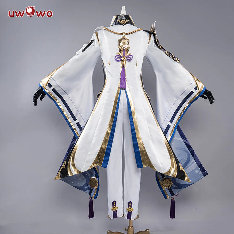 Uwowo Genshin Impact Kamisato Ayato Male Cosplay Inazuma Costume 5 Uwowo Genshin Impact Kamisato Ayato Male Cosplay Inazuma Costume - Image 3