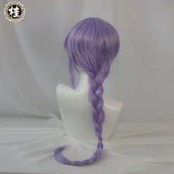 Uwowo Game Genshin Impact Qiqi Pharmacist Cosplay Wig Icy Resurrection 85cm Light Purple Braided Hair -Uwowocosplay Shop 3 fd073c5c e6f5 4b74 b8e8 bd4b4e97f77e