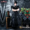 Uwowo Wednesday Addams Rave‘N Dance Black Gothic Prom Dress Cosplay Costume -Uwowocosplay Shop 444 b5d67feb 4e6b 46fc be4a 6aa23db34fc1