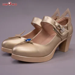 Exclusive Authorization Uwowo X Ailish: Genshin Impact Fanart Bride Ver. Mona Cosplay Shoes -Uwowocosplay Shop 4 0a268336 fee2 4102 b679 d812a0f848cc
