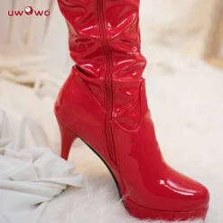 Uwowo Nier: Automata 2B Red Holiday Christmas Cosplay Costume Shoes Christmas Boots -Uwowocosplay Shop 4 2135dc33 b9ec 44d1 895e 7ae876e8d220