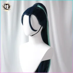 Uwowo KDA All Out Kaisa Cosplay Wig League Of Legends LOL Daughter Of The Void 80cm Dark Blue Wig K/DA -Uwowocosplay Shop 4 39bba393 e794 47c9 b381 de71c198aa28