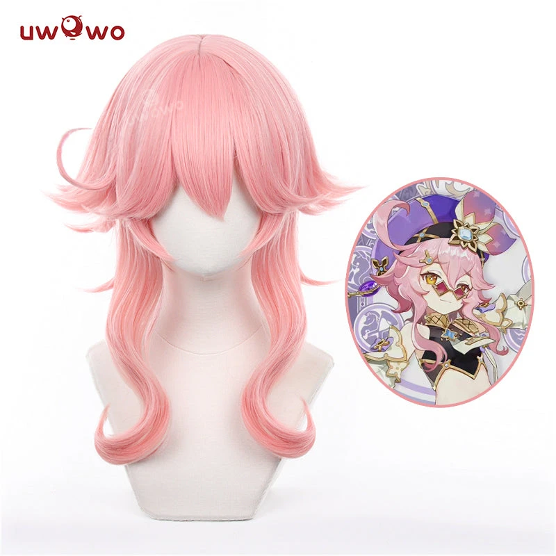Uwowo Genshin Impact: Dori Loli Sumeru Merchant Electro Cosplay Wig Dori Wig 4 Uwowo Genshin Impact: Dori Loli Sumeru Merchant Electro Cosplay Wig Dori Wig - Image 2
