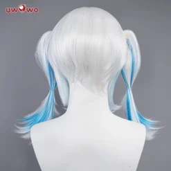 Uwowo Vtuber Gawr Gura Wig Myth New Party Outifit Dress Cosplay Blue And White Wig -Uwowocosplay Shop 4 628bf6ad be2e 4df0 b627 8ee504b94909