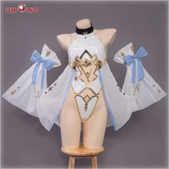 Exclusive Authorization Uwowo X Ailish: Genshin Impact Fanart Bride Ver. Lumine Cosplay Costume 10 Exclusive Authorization Uwowo X Ailish: Genshin Impact Fanart Bride Ver. Lumine Cosplay Costume -Uwowocosplay Shop 4 869a56e7 eea9 4a71 8058 c31c165ffbe9