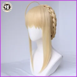 UWOWO Fate Grand Order/FGO Artoria Pendragon (Lancer) Cosplay Wig 40cm Gold Wig -Uwowocosplay Shop 4 ac1b808e 390e 41fa ad39 75ab512846cd