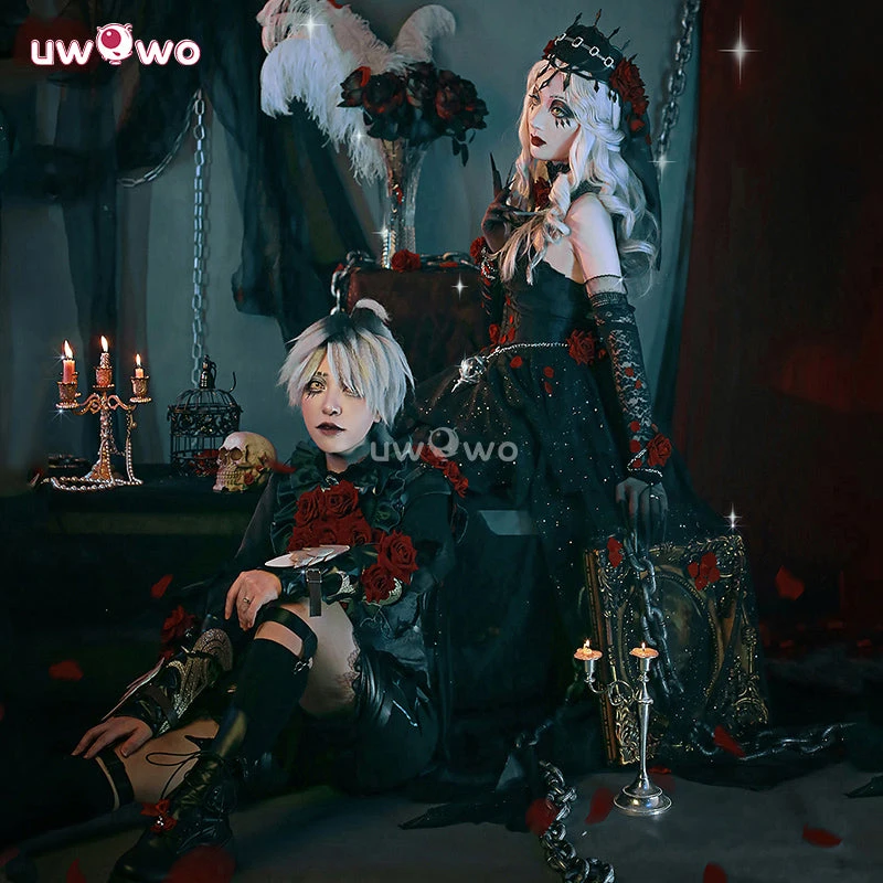 Uwowo Collab Series Game Identity V Psychologist Everlasting Night Ada Mesmer Costume Cosplay Costume 4 Uwowo Collab Series Game Identity V Psychologist Everlasting Night Ada Mesmer Costume Cosplay Costume - Image 2