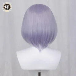 Uwowo Game Genshin Impact Noelle Cosplay Wig 35cm Light Purple Short Hair -Uwowocosplay Shop 4 b725f64a a762 4a04 9b47 7a548b6633e2
