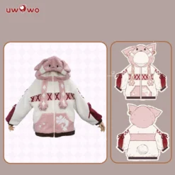 Uwowo Genshin Impact Fanart Yae Miko Casual Coat Moveable Fox Ears Cozy Jacket Cospaly -Uwowocosplay Shop 4 c2567a7a 0e98 42d5 a0c4 da4356ec06ed