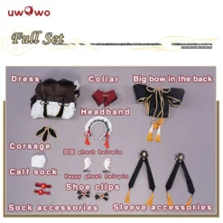 Exclusive Uwowo Genshin Impact Fanart Hutao Maid Ver Hu Tao Cosplay Costume -Uwowocosplay Shop 4 cc5b97b8 8458 440c 839c 92aa5eac6852