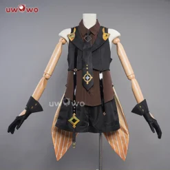 Exclusive Authorization Uwowo Genshin Impact Fanart Aether Bunny Suit Canon Outfit Cosplay Traveler Kong Costume -Uwowocosplay Shop 4 da5344b0 af92 4afc a763 c714e0964184