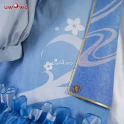 Uwowo Genshin Impact Ayaka Fontaine Springbloom Missive Dress New Skin Outfit Cosplay Costume -Uwowocosplay Shop 4 e056cf94 e241 461e a910 35edf31e1eef