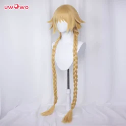 Uwowo Fate Grand Order/FGO Imaginary Scramble Jeanne D'Arc Cosplay Wig 120cm Gold Hair -Uwowocosplay Shop 4 f0ab5f27 8de9 44f2 b9f2 b7ba928be56a
