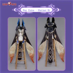 Uwowo Genshin Impact: Cyno Boy Sumeru Electro Egyptian Male Cosplay Costume -Uwowocosplay Shop 555555