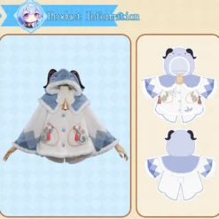Uwowo Genshin Impact Fanart Ganyu Casual Coat Cozy Jacket Cospaly Costume -Uwowocosplay Shop 5E61704F 9C27 48BE 8E75 BBE0E4C37833