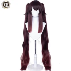 Uwowo Genshin Impact Cosplay Hu Tao Cosplay Wig 115cm Brown Claw Clip Ponytail Hutao Hair -Uwowocosplay Shop 5 1270a64f ff8b 42d4 8903 4b5153f59496