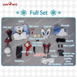 Exclusive Uwowo Genshin Impact Fanart Ganyu Bunny Suit Cute Cosplay Costume -Uwowocosplay Shop 5 1d9d8119 cda5 47d8 b23b 771b6fed90f9