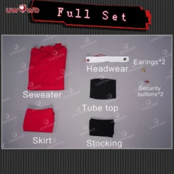 Uwowo Plus Size Anime Spy X Family: Yor Forger Sweater Yor Forger Dress Christmas Cosplay Costume Casual Red Sweater -Uwowocosplay Shop 5 28c90213 6acd 44cc 999f 9bf7953644b2