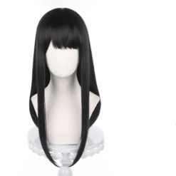 Uwowo Mange Anime Cosplay Chainsaw Man Cosplay Wig Mitaka Asa Wig Long Black Hair -Uwowocosplay Shop 5 406ef385 9c02 4d40 a1a2 ab2b7434383a