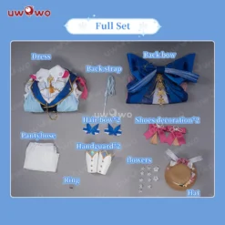Uwowo Genshin Impact Ayaka Fontaine Springbloom Missive Dress New Skin Outfit Cosplay Costume -Uwowocosplay Shop 5 41aed67c 51b1 4b36 be47 4f50ff9b1a8a