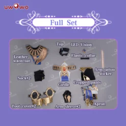 Uwowo Genshin Impact: Cyno Boy Sumeru Electro Egyptian Male Cosplay Costume -Uwowocosplay Shop 5 81547191 f4bf 4f27 8afb 016f28a68e48