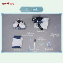 Uwowo Genshin Impact Guizhong Gui Zhong Liyue Gods Cosplay Costume -Uwowocosplay Shop 5 c6c36557 96f3 42db a252 75520713398b