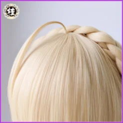 UWOWO Fate Grand Order/FGO Artoria Pendragon (Lancer) Cosplay Wig 40cm Gold Wig -Uwowocosplay Shop 5 fc9e03e5 f495 4405 8f90 3dfd85a1aa66