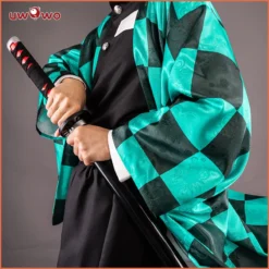 Uwowo Plus Size Demon Slayer: Kimetsu No Yaiba Kamado Tanjiro Cosplay Costume Demon Slayer Cosplay Costume -Uwowocosplay Shop 6391ace427ade714b70fb966024ae804 1bb23fce 8d20 4938 a26b ed825a7a4f8f
