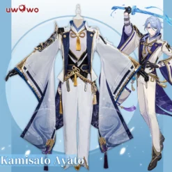 Uwowo Genshin Impact Kamisato Ayato Male Cosplay Inazuma Costume
