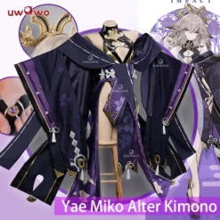 Uwowo×DISHWASHER1910 Genshin Impact Fanart Yae Miko Alter Kimono Style Cosplay Costume -Uwowocosplay Shop 6391ace427ade714b70fb966024ae804 b08fa62c 7c6b 43e3 a7ec 862af99f944f