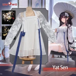 Uwowo Game Azur Lane Yat Sen White Chinese Style Dress Cosplay Cosutme -Uwowocosplay Shop 6391ace427ade714b70fb966024ae804 bb15761b 4731 43fd a0b3 9d17b7749e5a