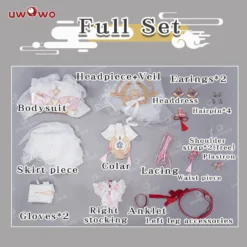 Exclusive Authorization Uwowo X Ailish: Genshin Impact Fanart Yae Miko Bride Ver. Cosplay Costume -Uwowocosplay Shop 6 9d55b6e0 d742 4b9e 994b a127b7e3ef77